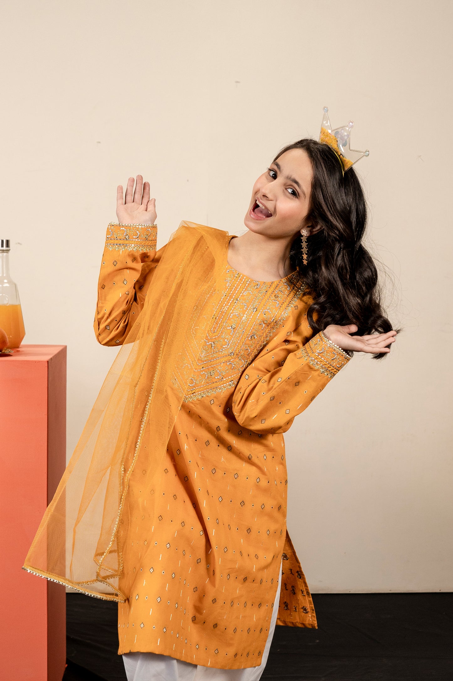 Lily 3pc Embroidered Dress