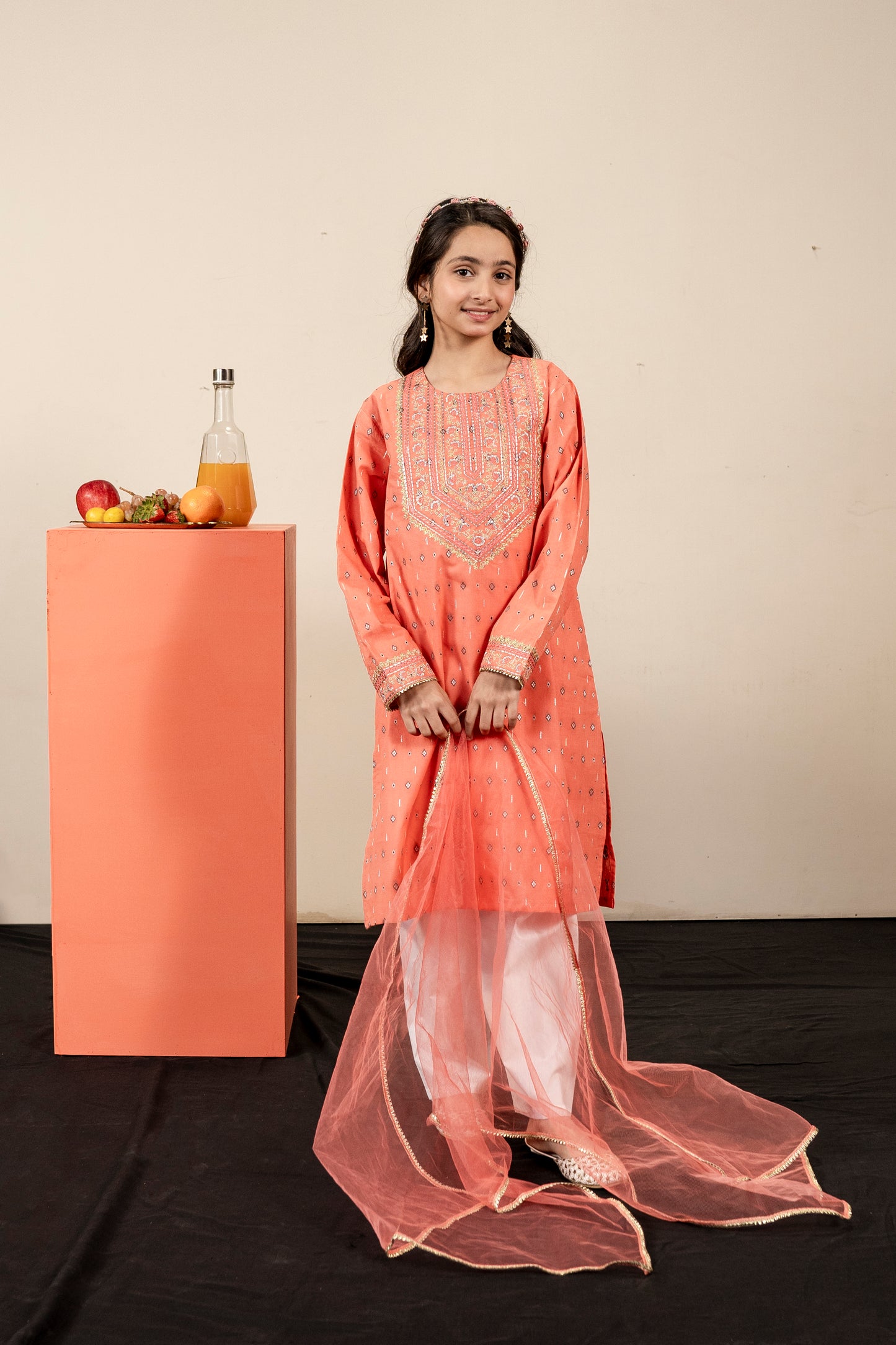Lily 3pc Embroidered Dress