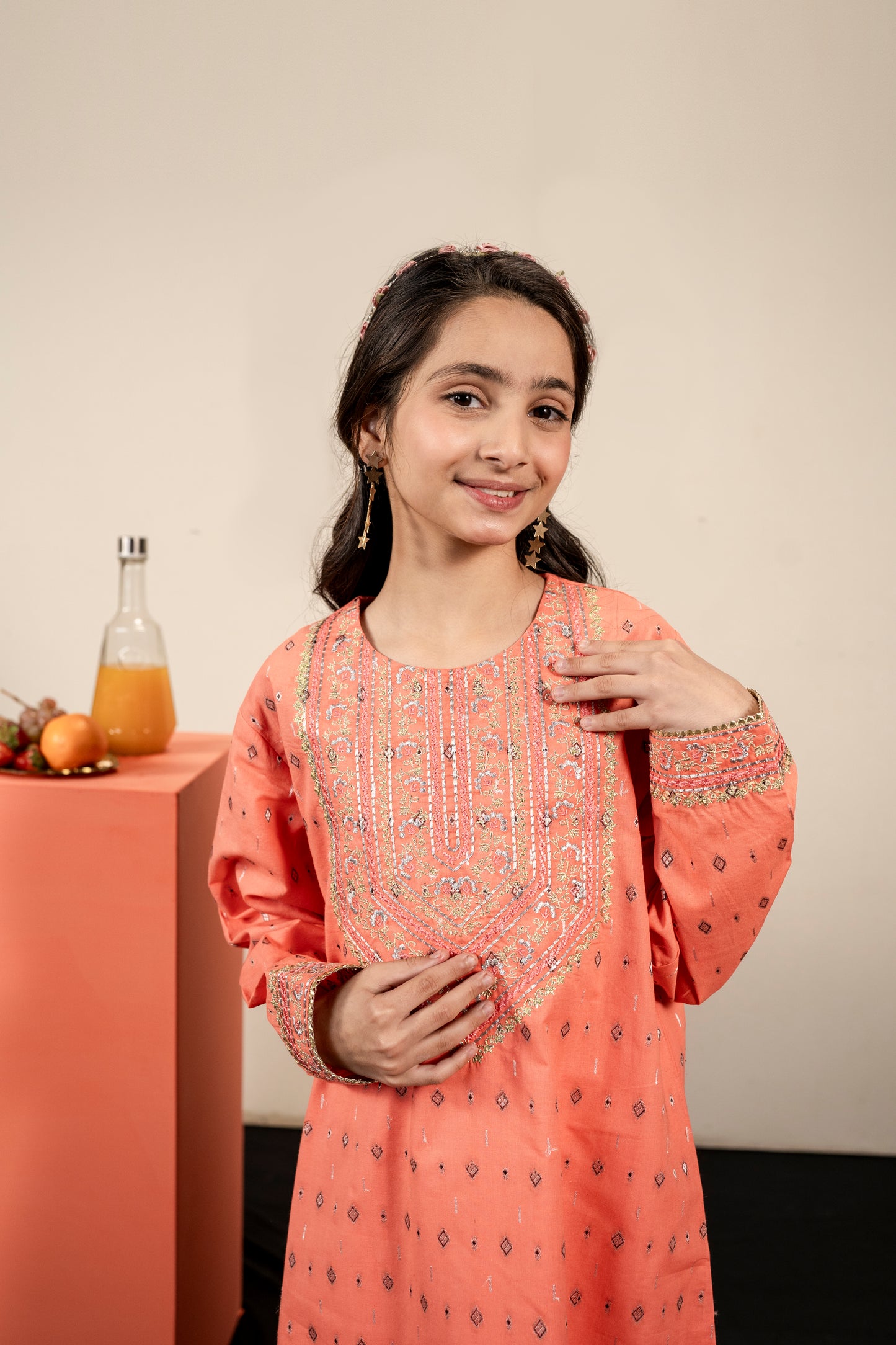 Lily 3pc Embroidered Dress