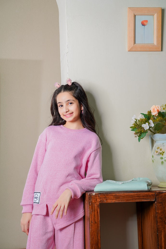 Cotton Candy Winter Fleece Tracksuit