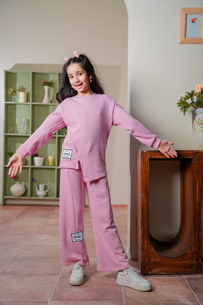 Cotton Candy Winter Fleece Tracksuit