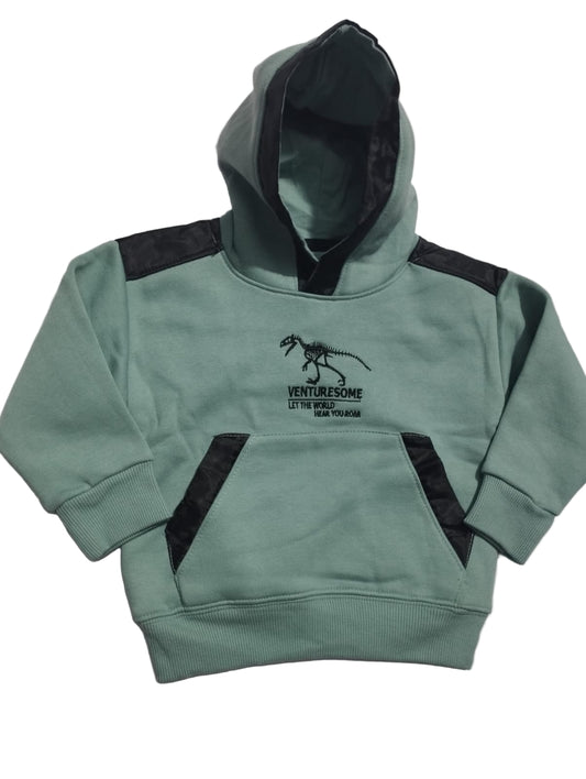 Dino Fleece Hoodie