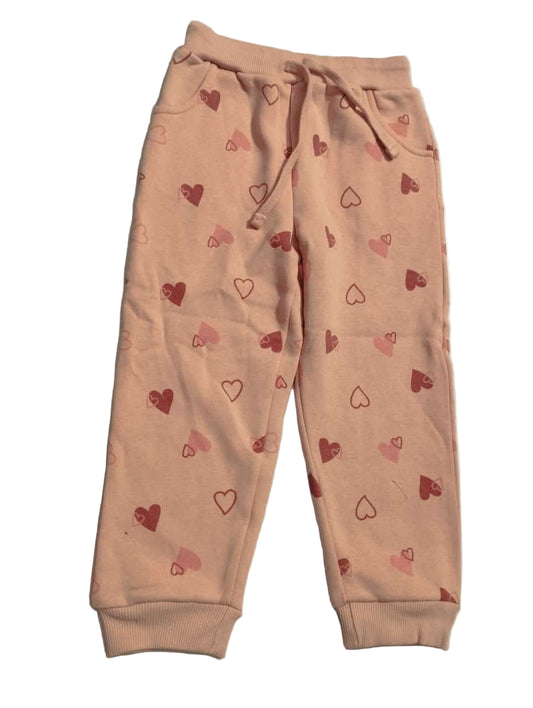 PINK HEART FLEECE TROUSER