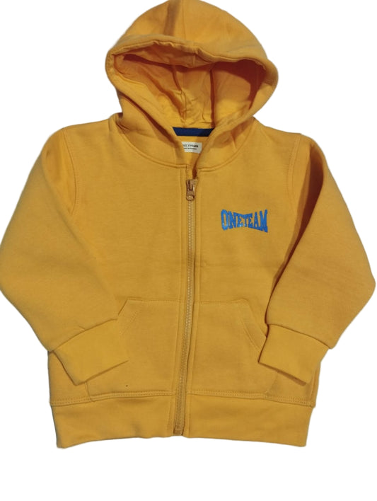 THICK FLEECE ZIPER HOODIE