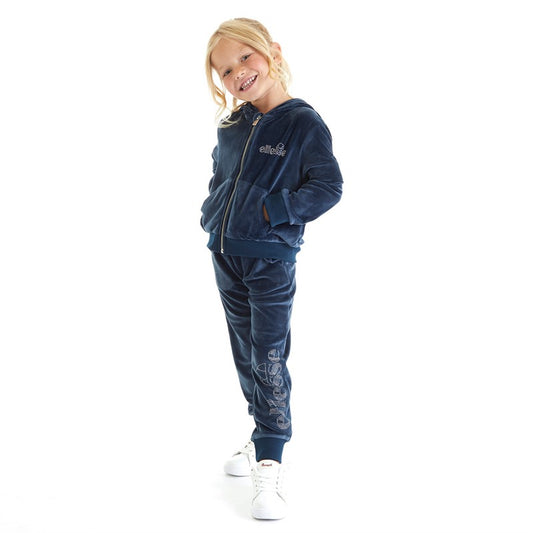 GIRLS VELVET FORMAL TRACKSUIT
