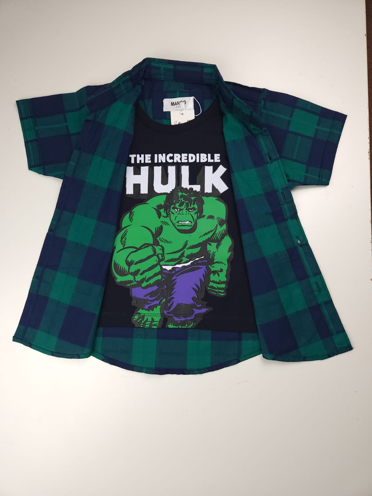 BOYS DOUBLE SHIRT