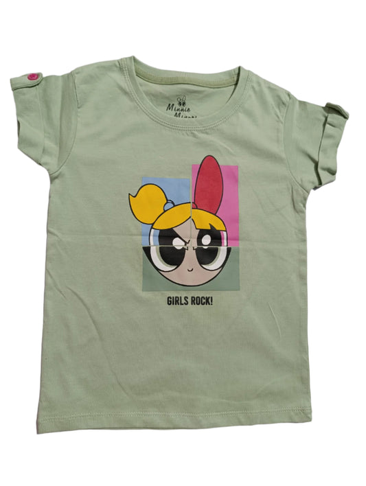 Minnie Minors Girls Rock T-Shirts
