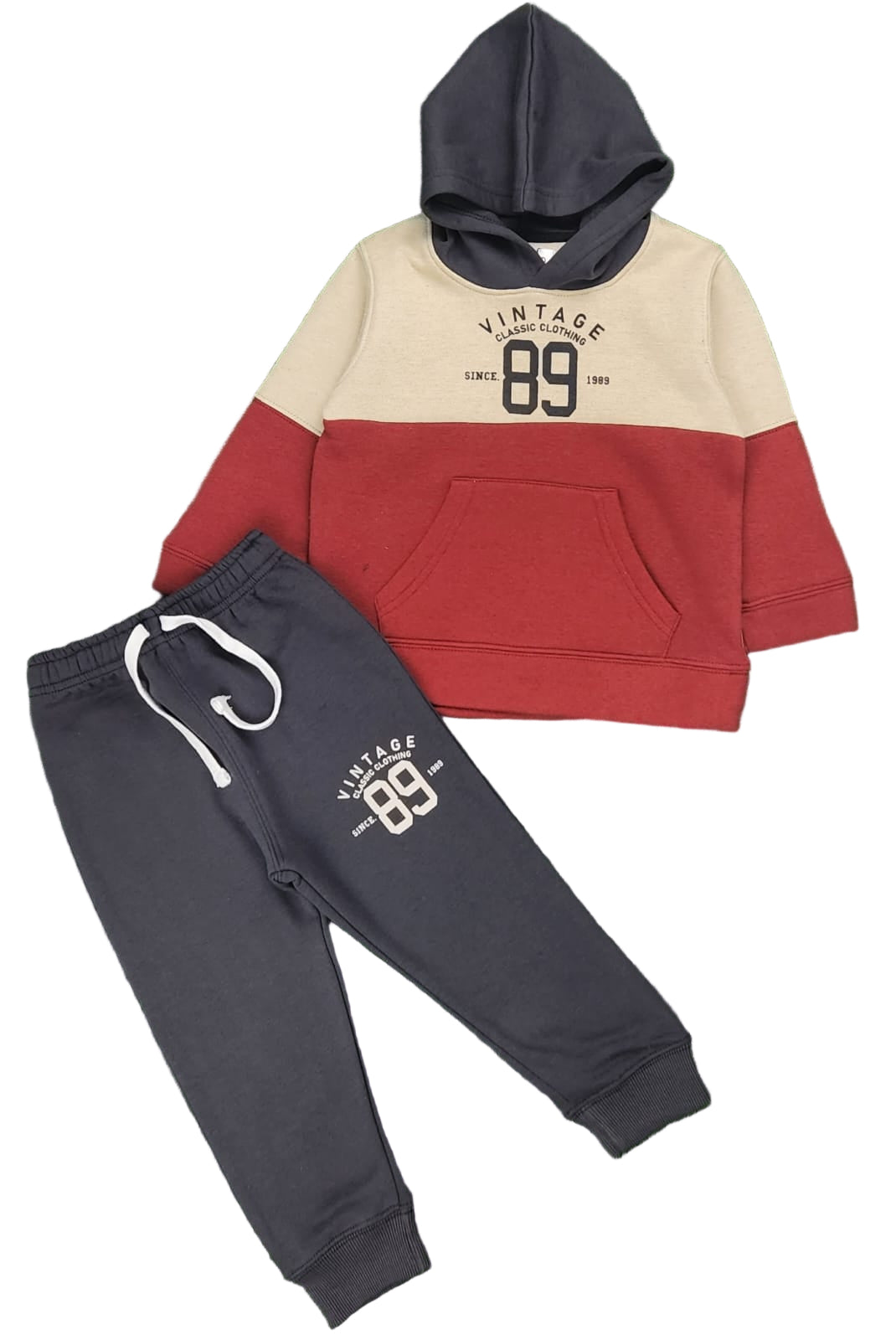 Fleece Hoodie Tracksuit