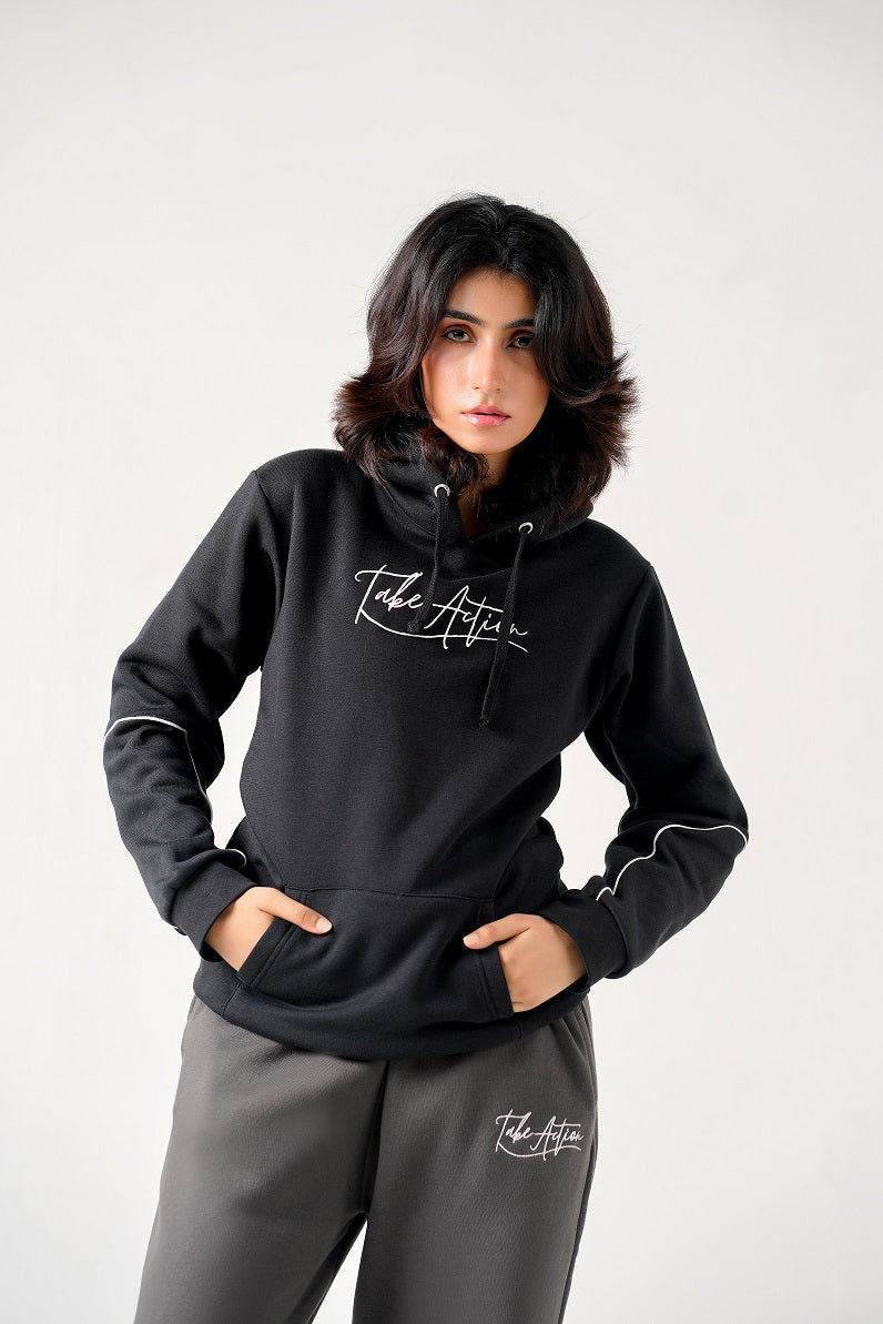 TAKE ACTION Heavyweight Hoodie & Trouser Set