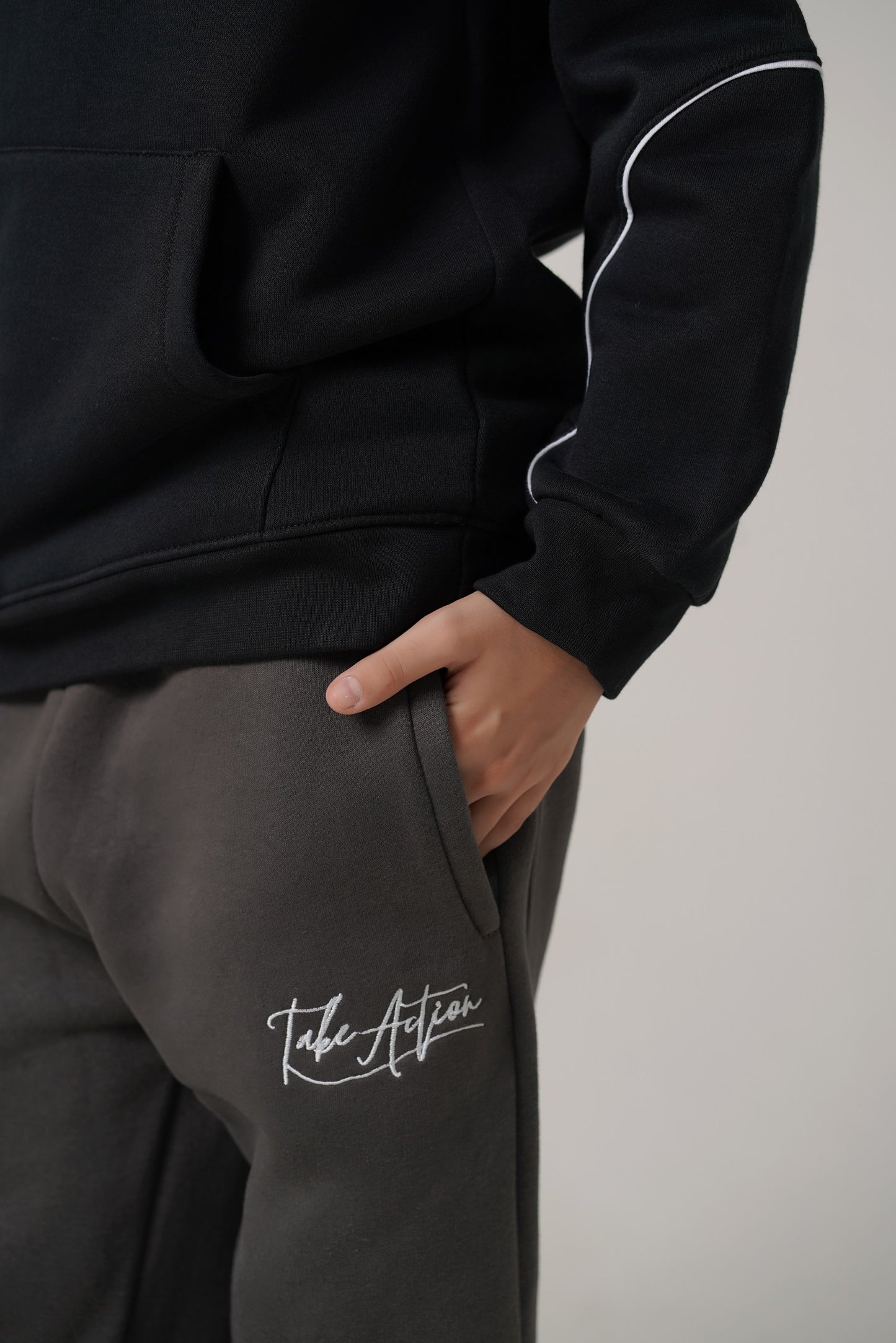 TAKE ACTION Heavyweight Hoodie & Trouser Set