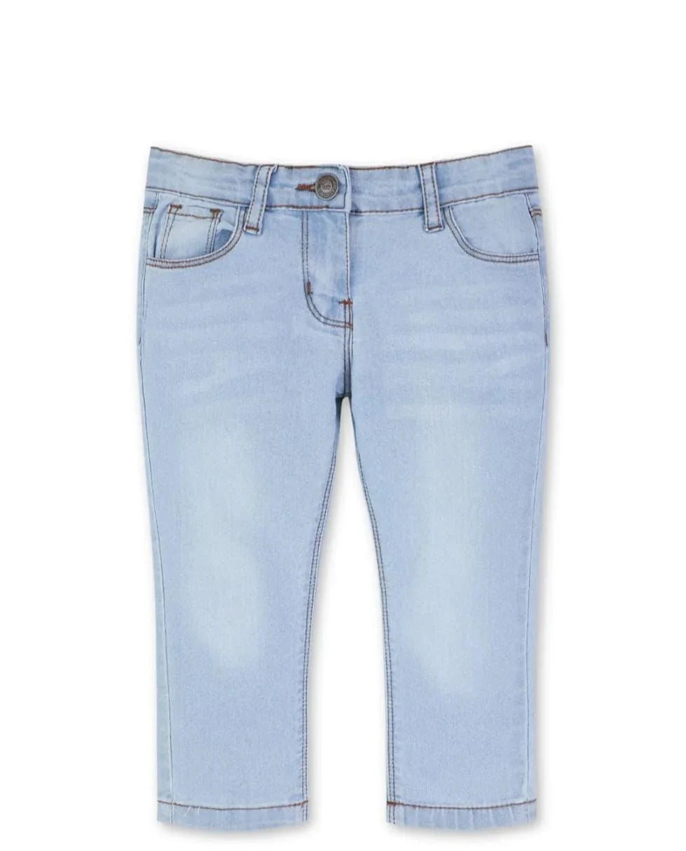 Rollover ice blue jaens - Lily