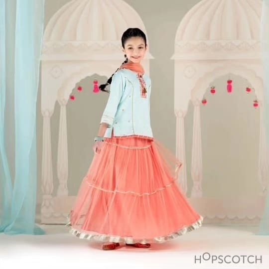 Hopscotch Lehnga set - Lily