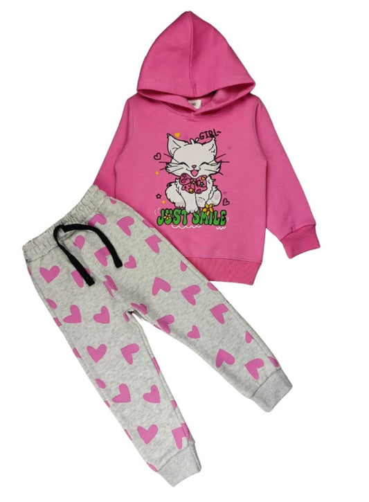 JUST SMILE HOODIE TRACKSUIT