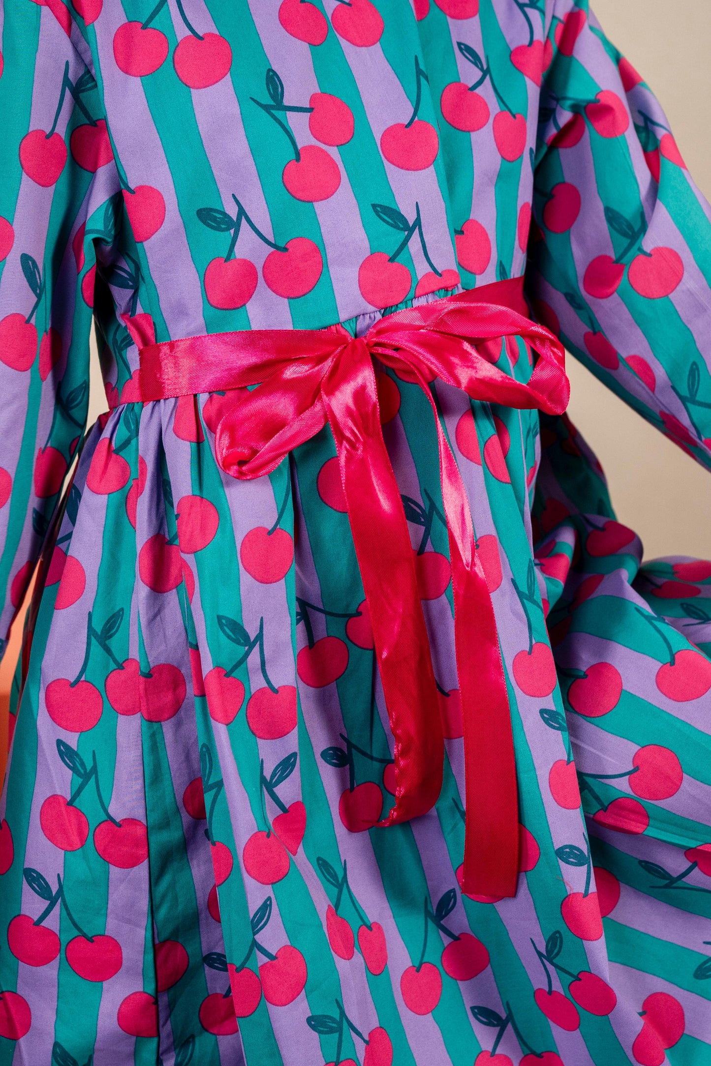 Lily Printed Bow Frock