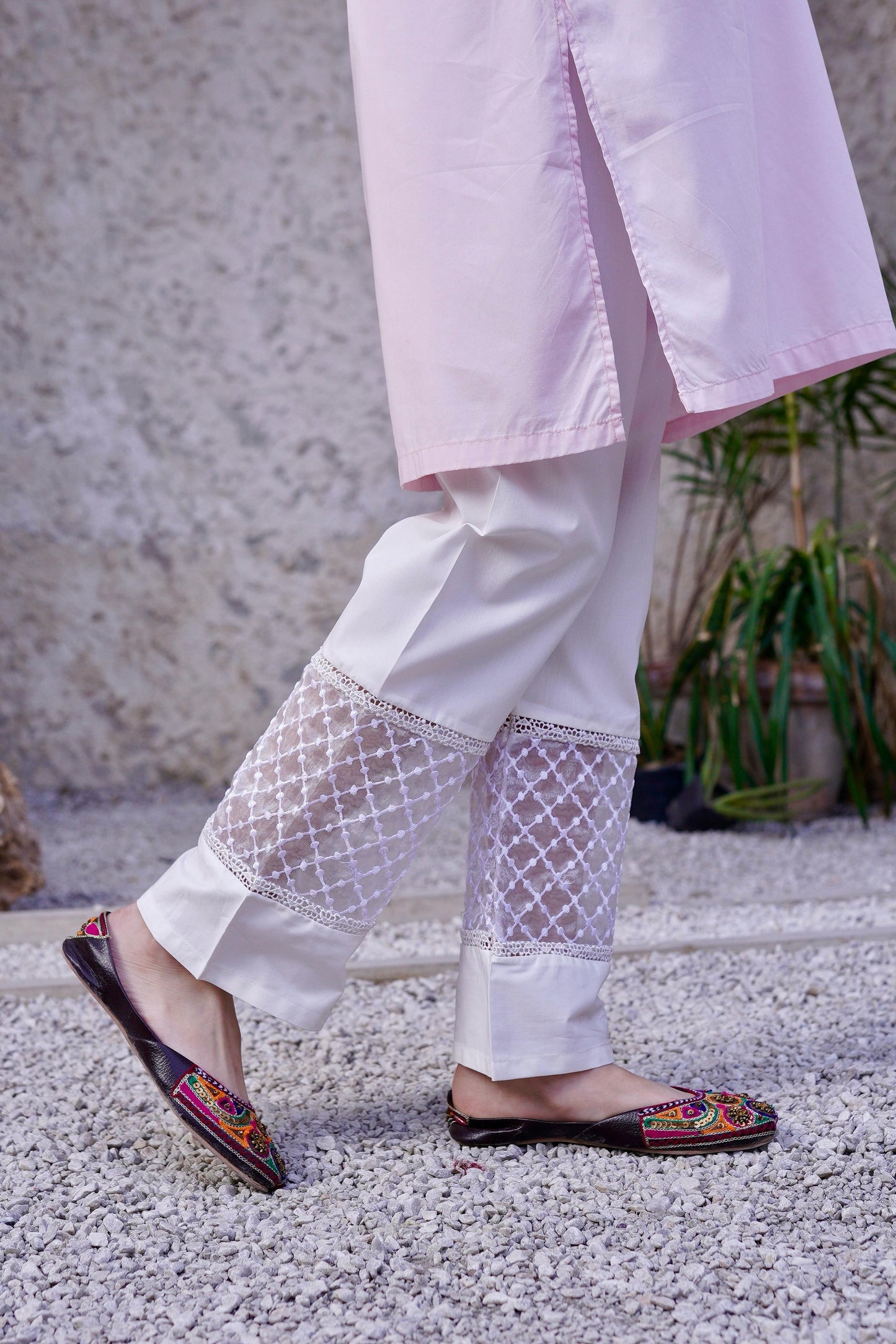 Embroidered Trousers