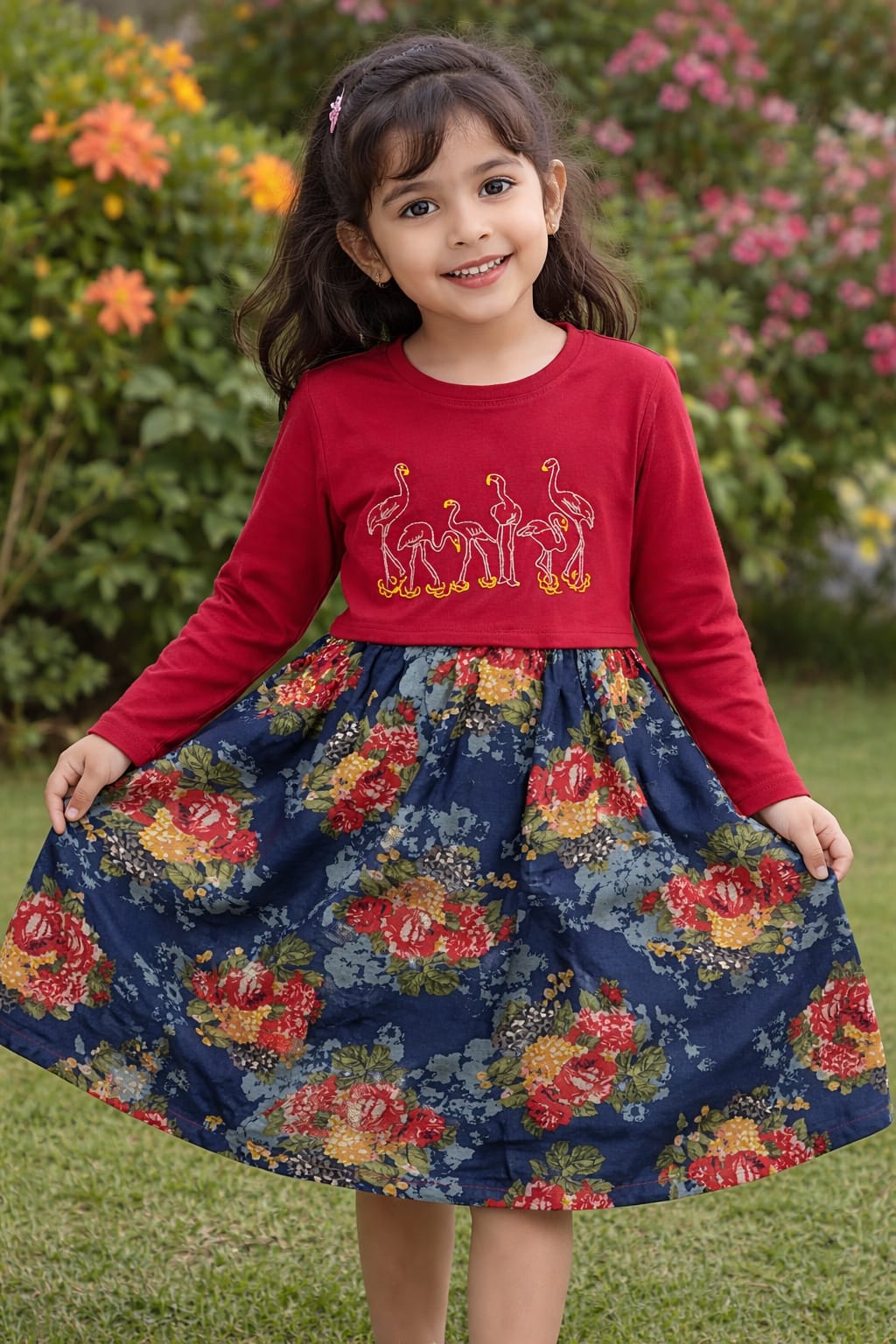 Swan Glitter frock