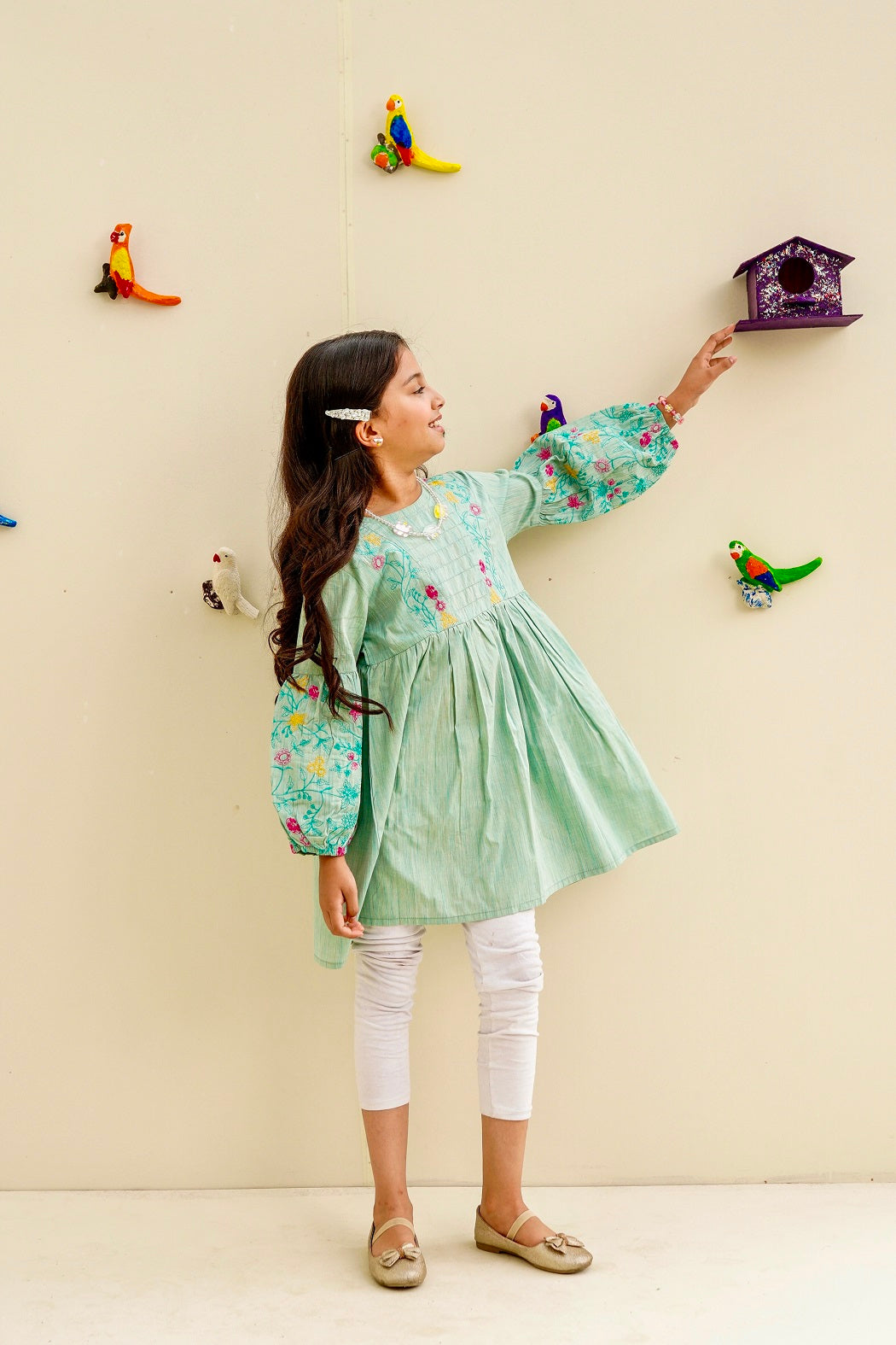 Sea Green Lily Frock