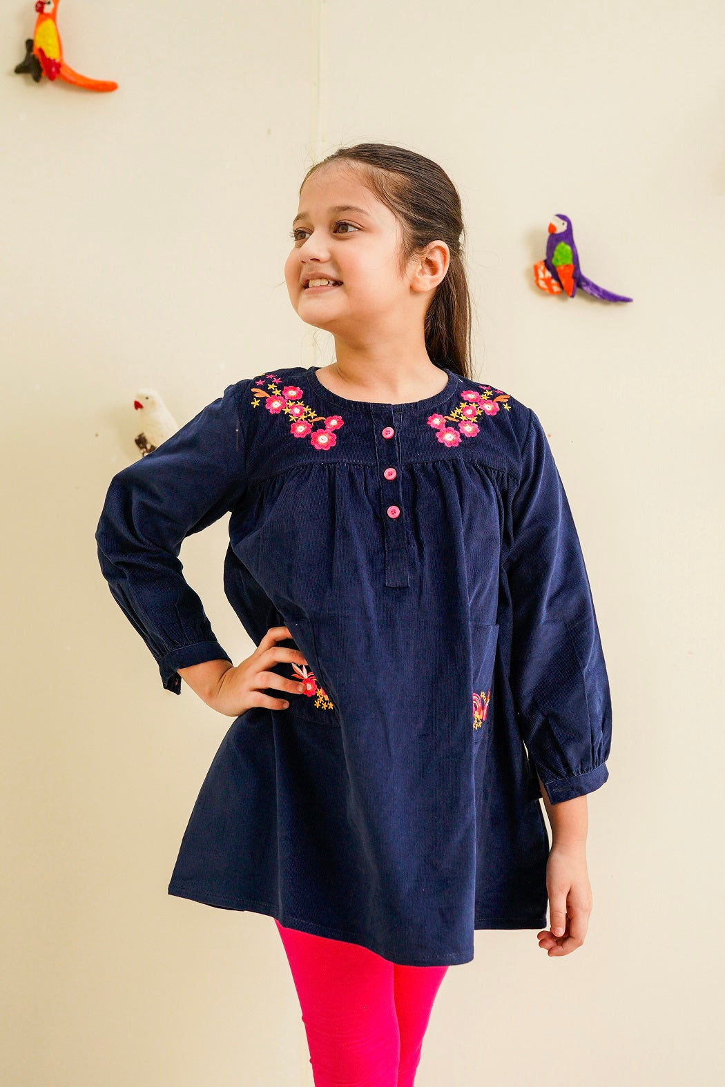 lily collection embroidered