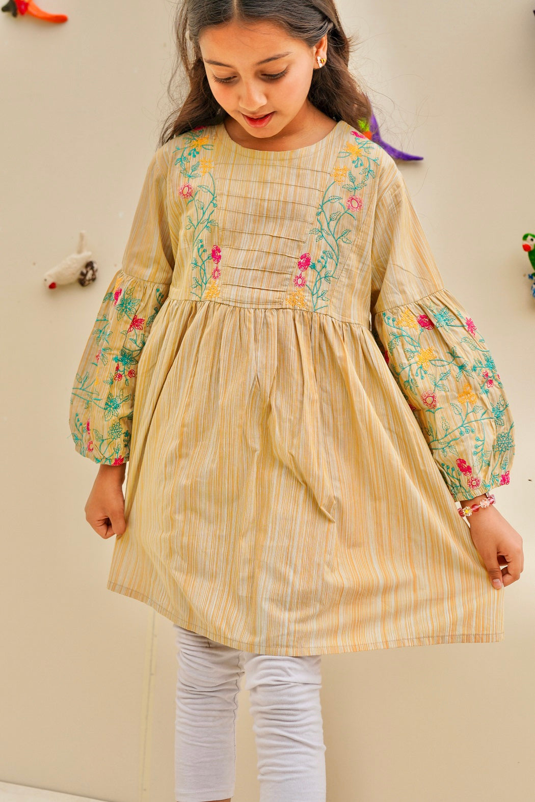 Yellow frock lily collection