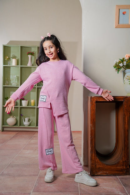 Cotton Candy Winter Fleece Tracksuit