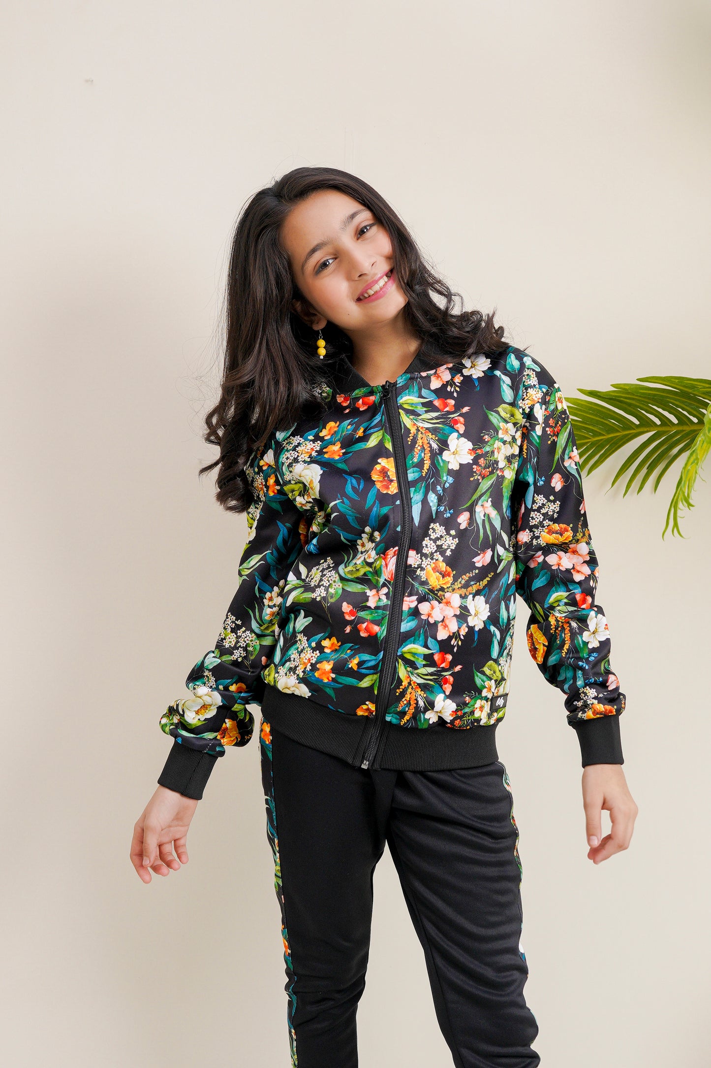 Lily Multi Flower Track Suit