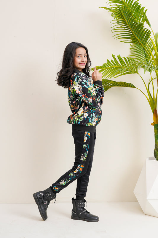 Lily Multi Flower Track Suit