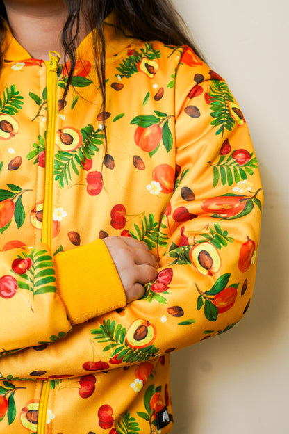 Lily Yellow Peaches Jacket