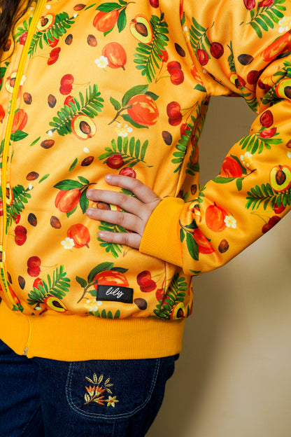 Lily Yellow Peaches Jacket