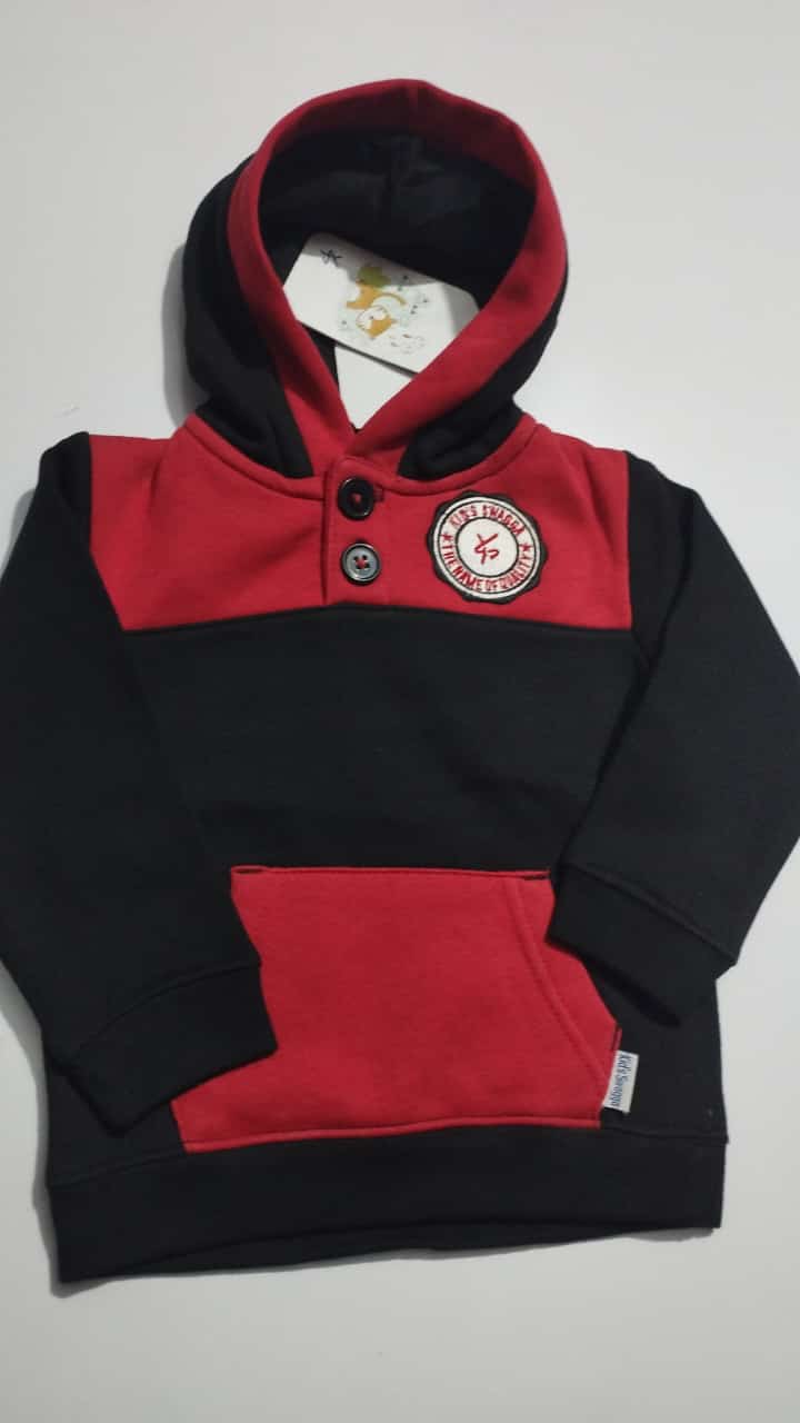 Red black hoodie - Lily