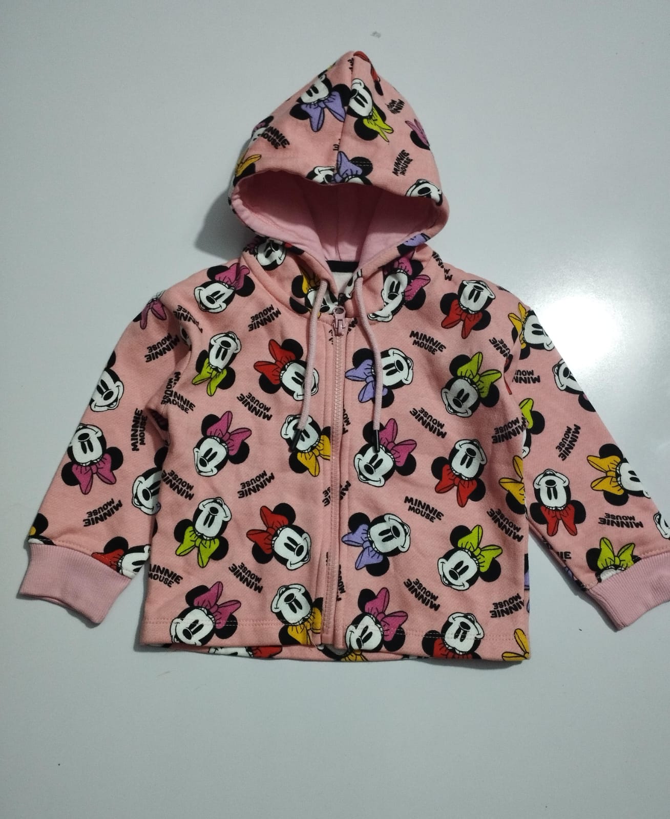 Minnie Mouse Fleece Zipper