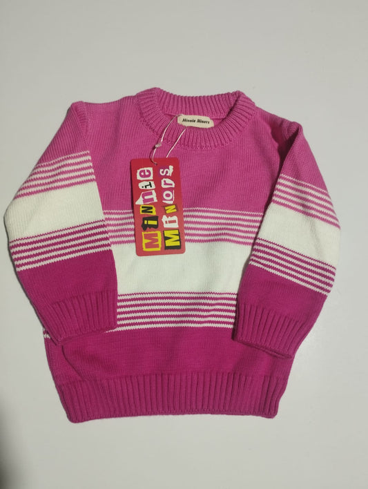 Minnie Minors Girls Sweater