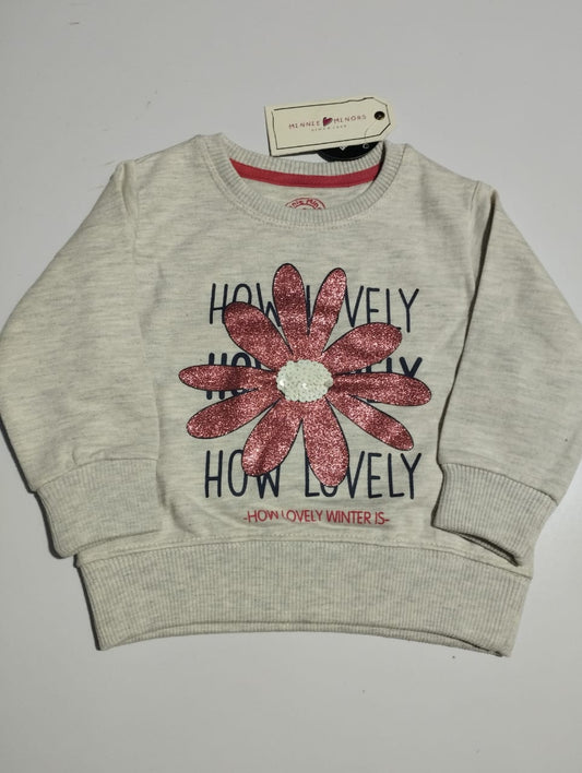 Minnie Minors floral sweatshirt