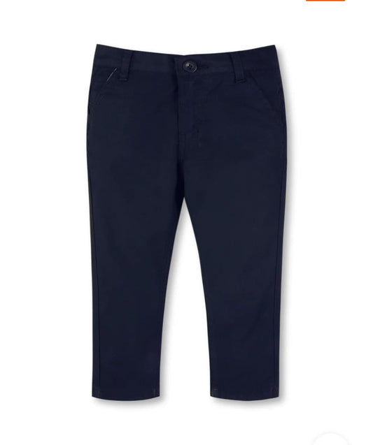 BOYS NAVY BLUE TWILL PANT