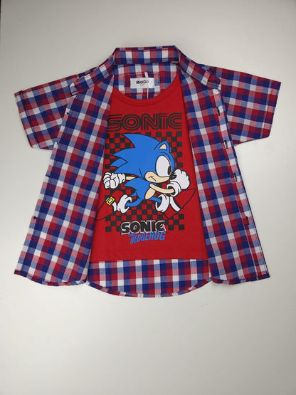 BOYS DOUBLE SHIRT