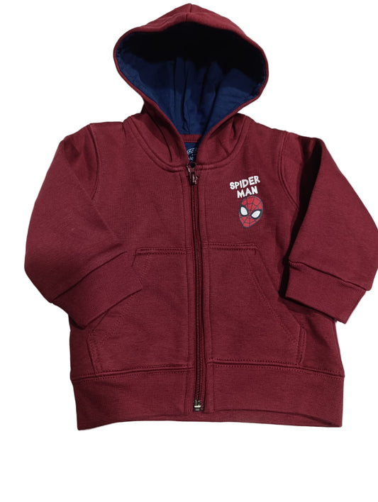 Spiderman Ziper Hoodie