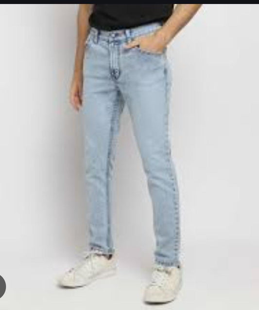 Ice Blue straight Pants