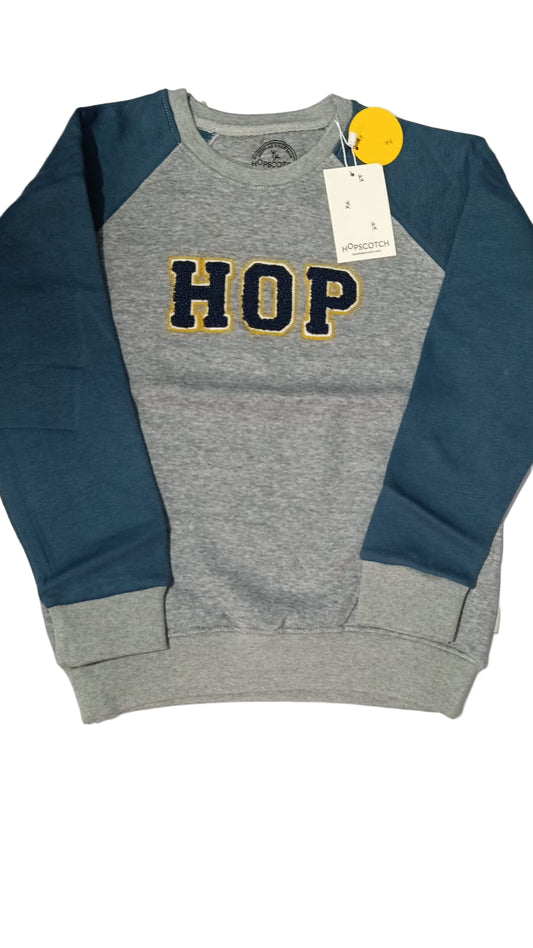 Hopscotch Embroidered Sweatshirt