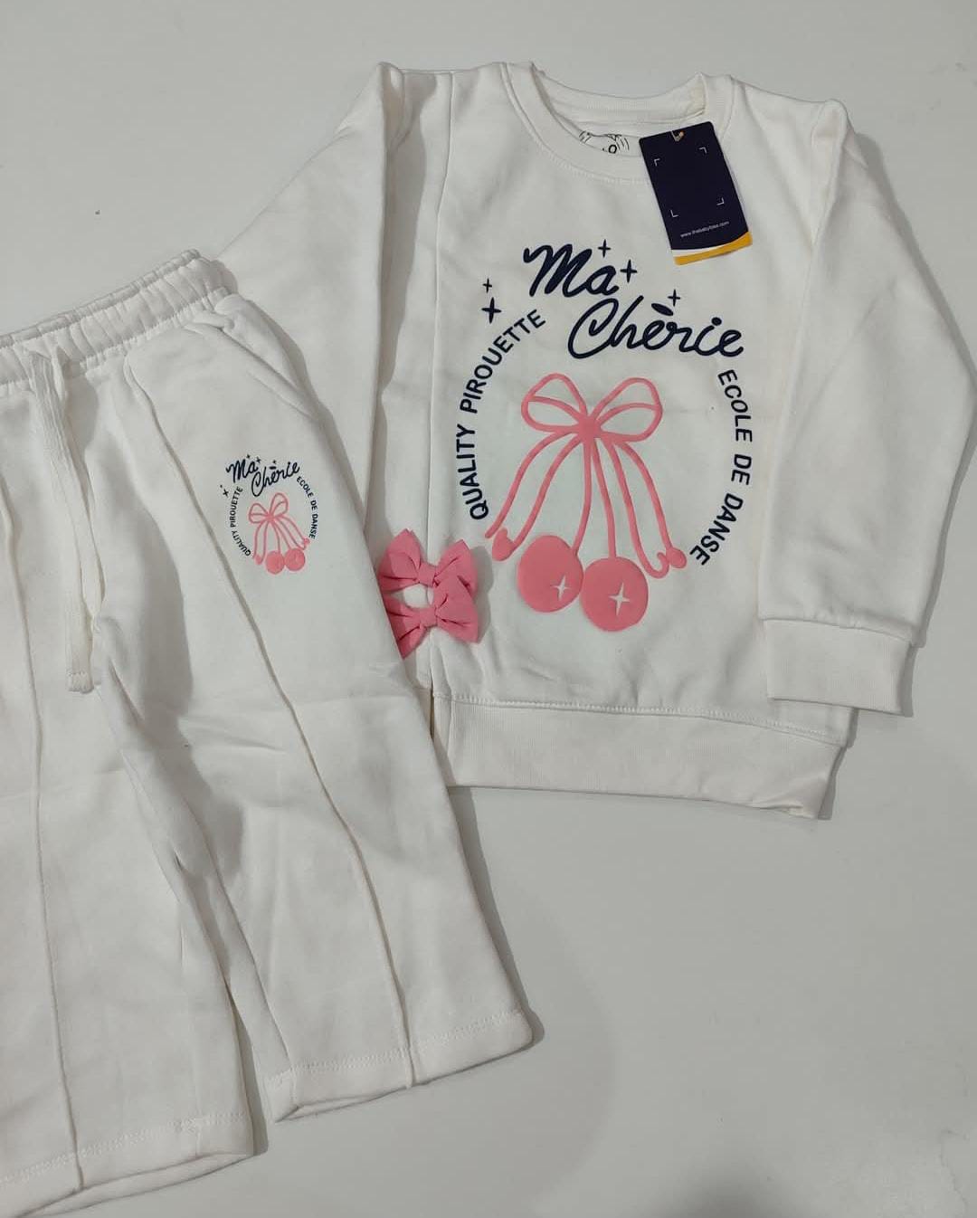 Girls Thick Fleece Tracksuit