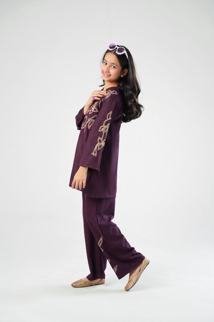 LILY PLUM PETAL 2PC