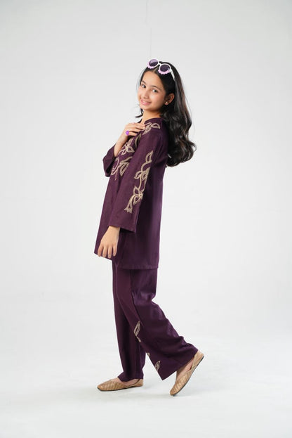 LILY PLUM PETAL 2PC