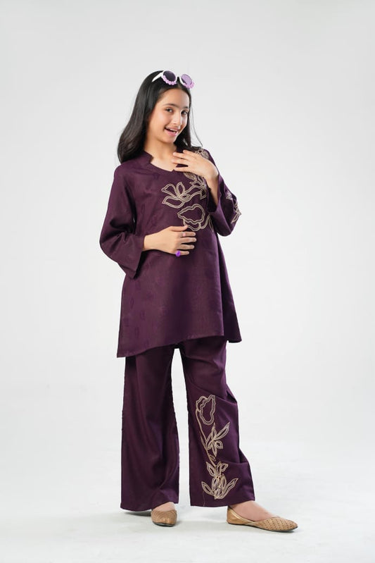 LILY PLUM PETAL 2PC