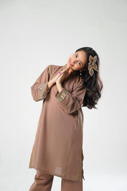 SUNLIT OLIVE 2PC SET