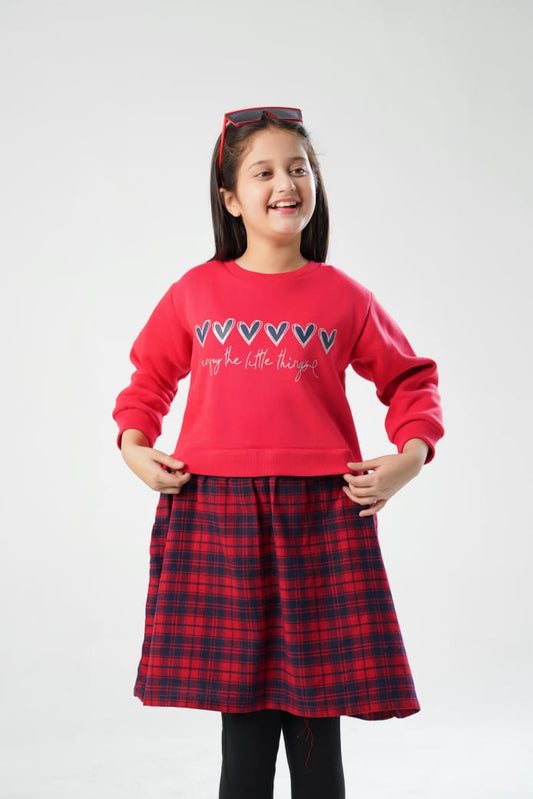 LILY HEART FLEECE FROCKS