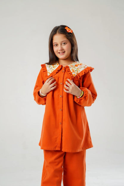 Citrus Bloom Cordrouy Set