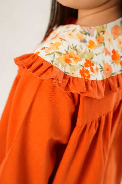 Citrus Bloom Cordrouy Set