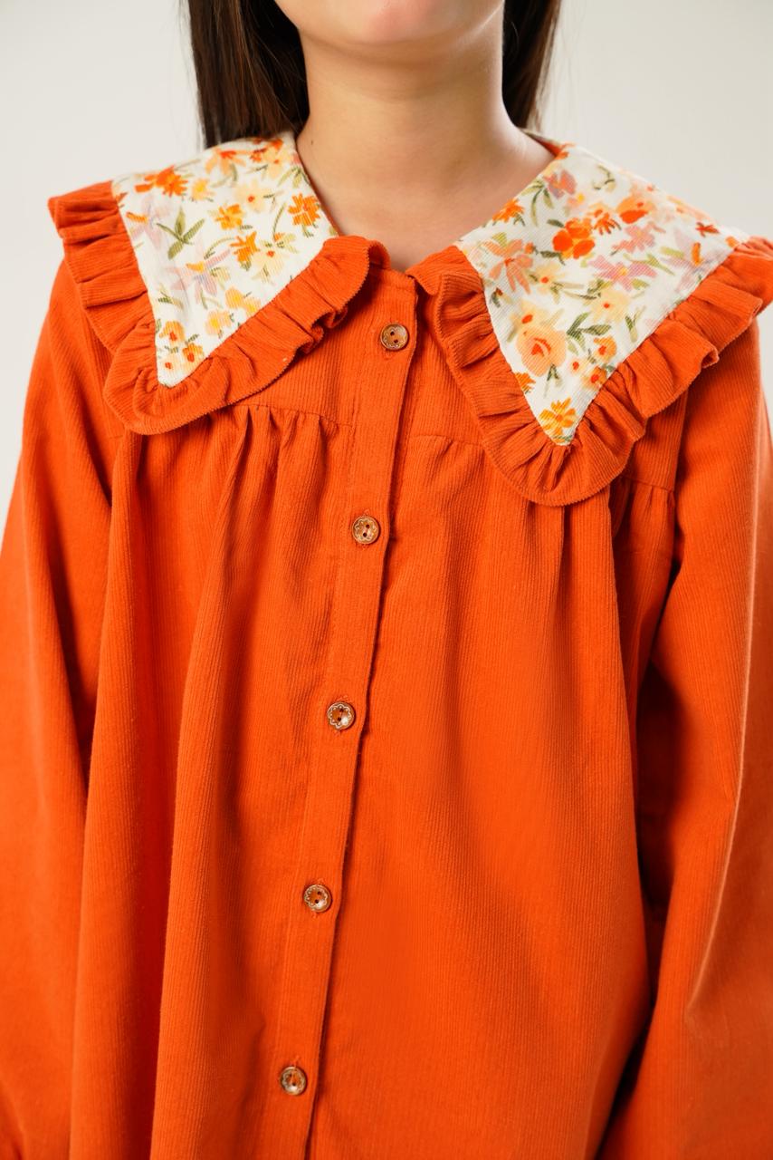 Citrus Bloom Cordrouy Set