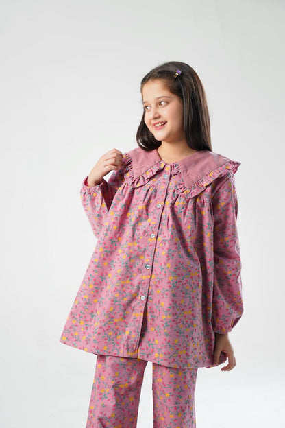 Peachy Bloom Cordrouy Set