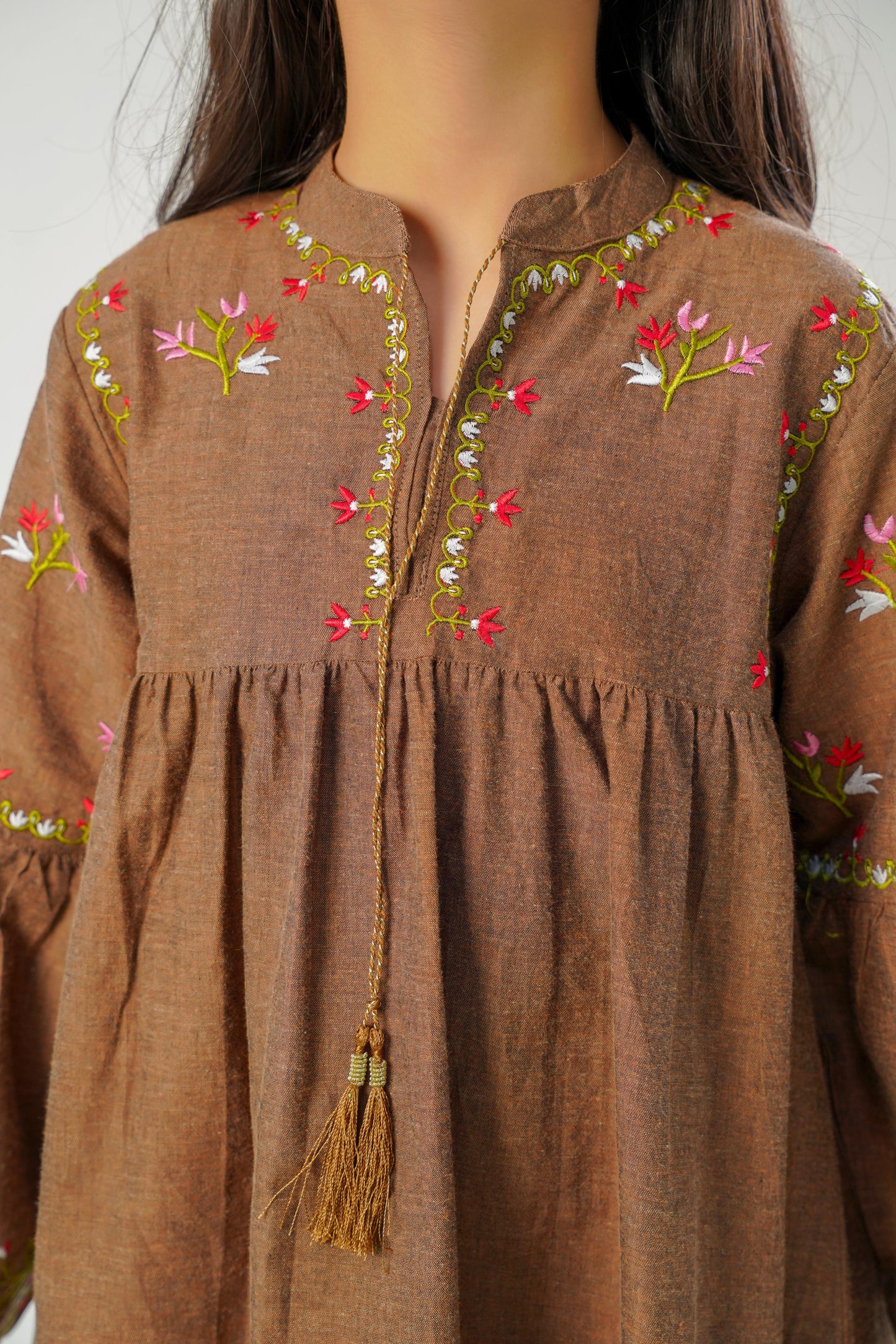 Brown Blossom 2pc