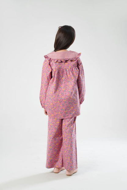 Peachy Bloom Cordrouy Set