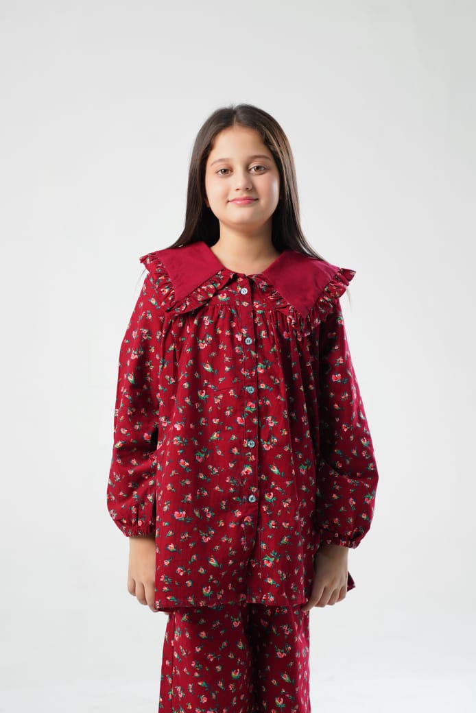 Berry Bloom Cordrouy Pair